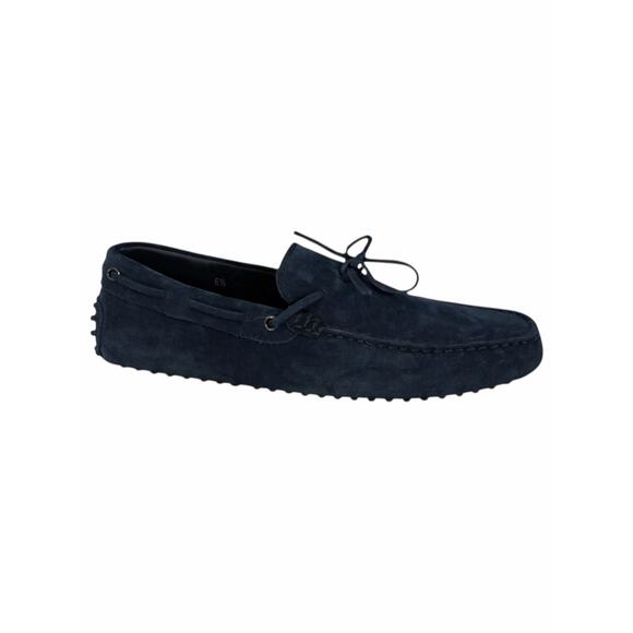 Tod\'s Gommino Slip On Driving Loafer in Navy Blue Sued Men Size 6.5/ US 8 main image 9